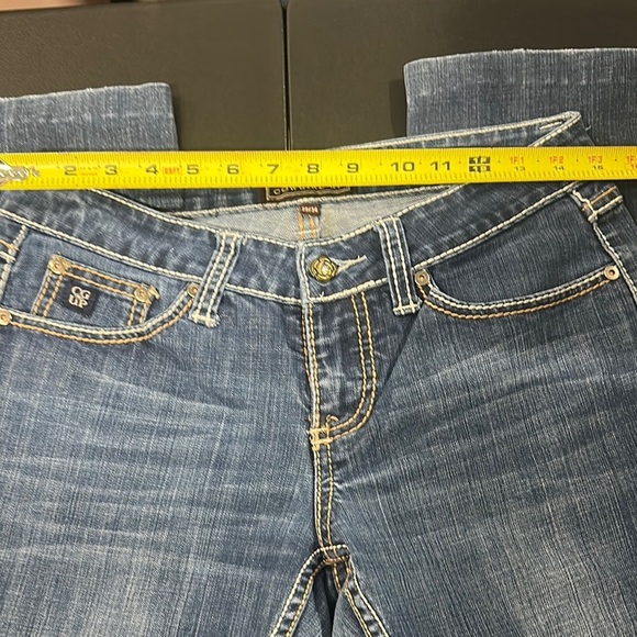 448.  Women's Blue Boot Cut Jeans- altered length - Picture 7 of 11